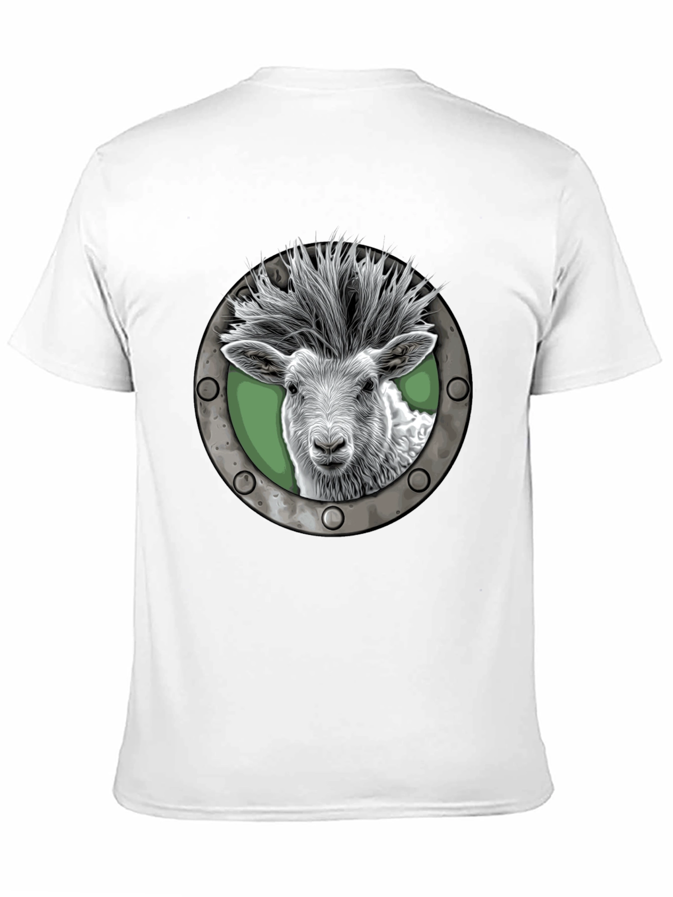 Punk Sheep T-Shirt - Cool Animal Graphic Tee