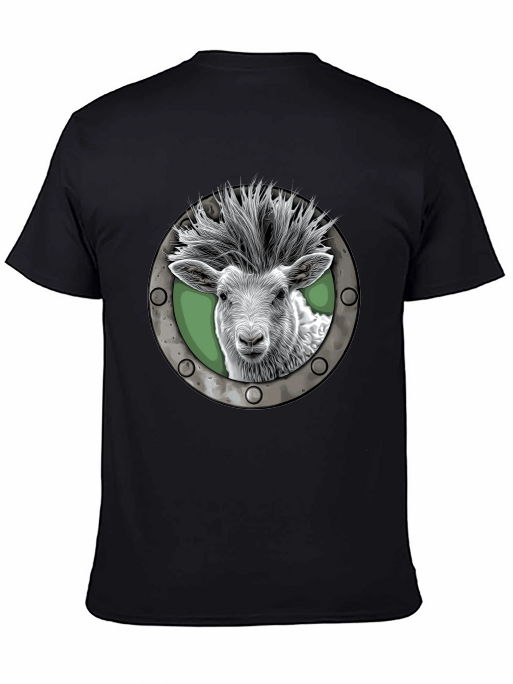 Punk Sheep T-Shirt - Cool Animal Graphic Tee