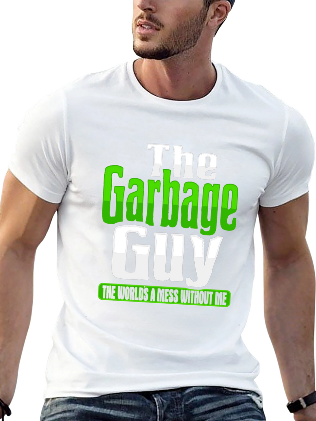 The Garbage Guy Funny Graphic T-Shirt