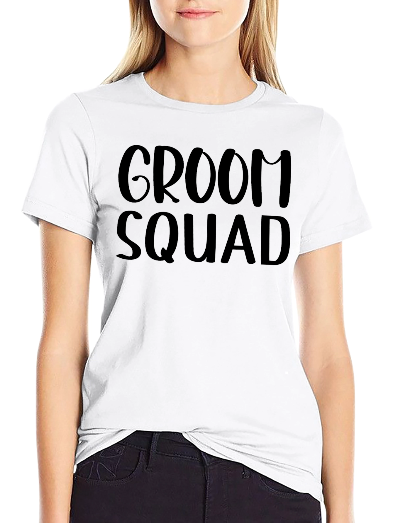 Groom Squad Crewneck T-Shirt