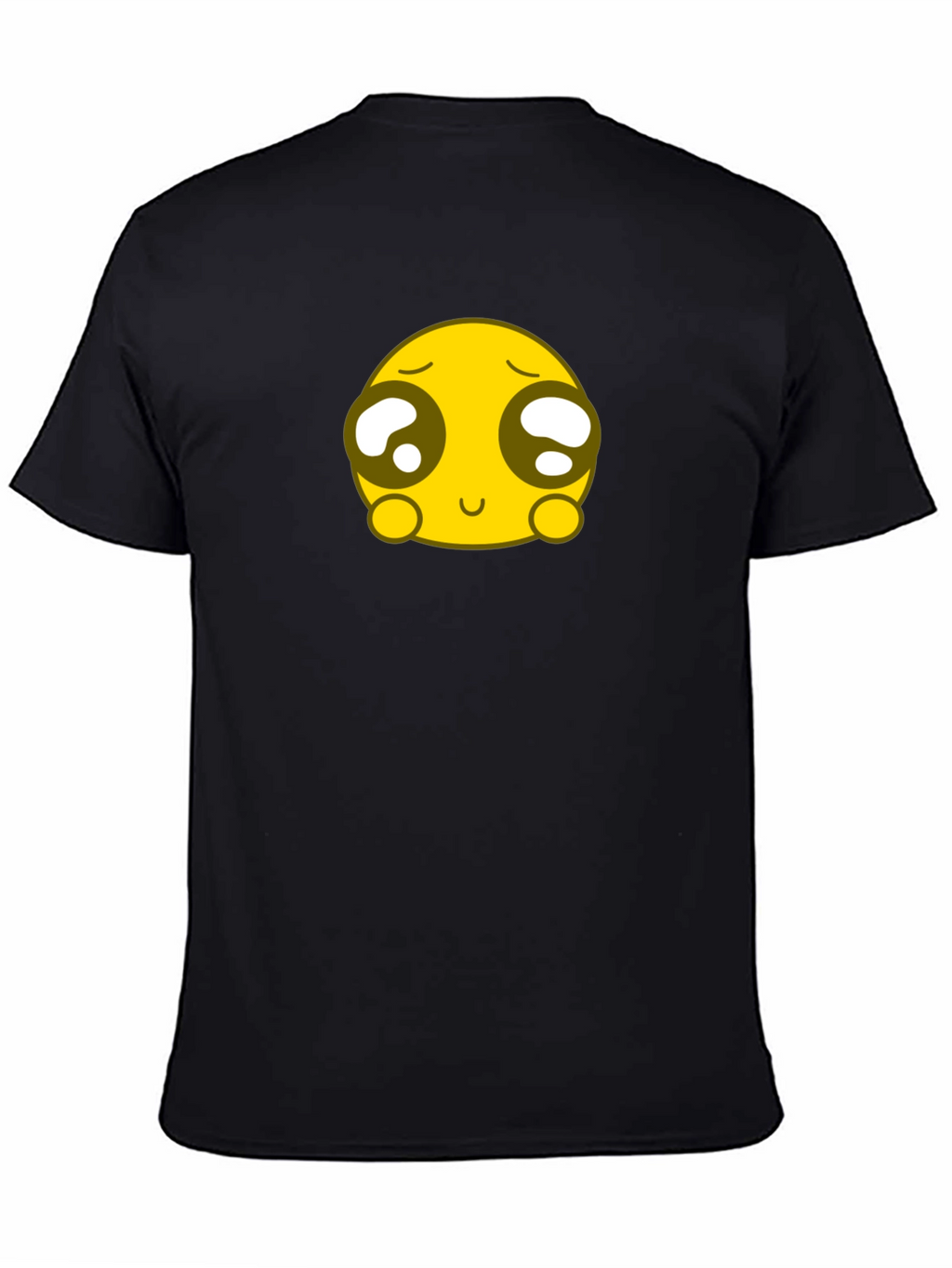 Cute Emoji Black T-Shirt