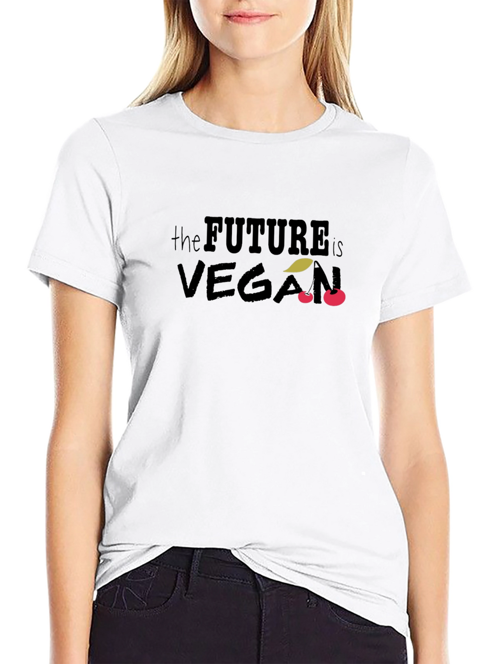 Vegan Future Black T-Shirt