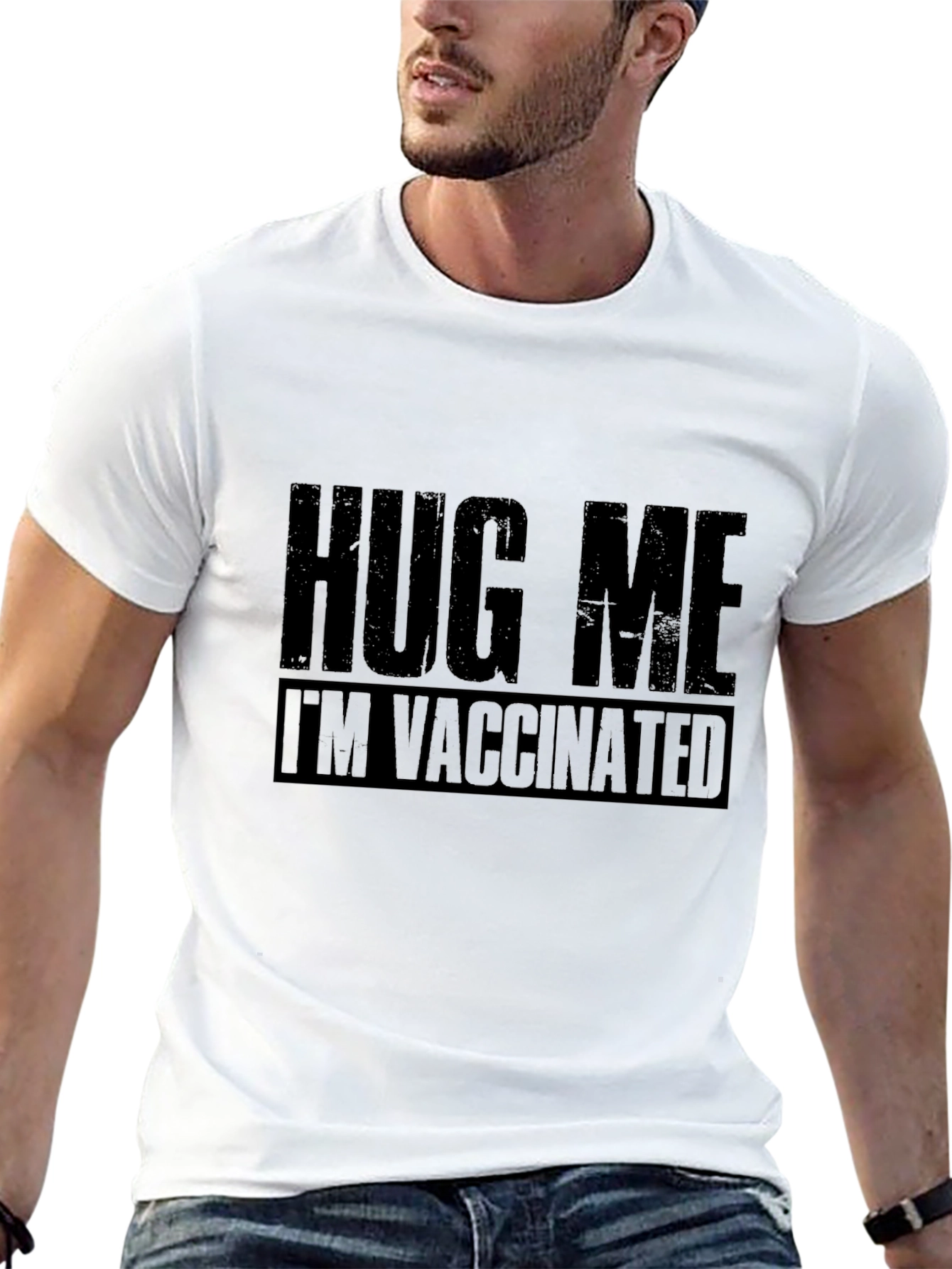 Hug Me Im Vaccinated T-Shirt