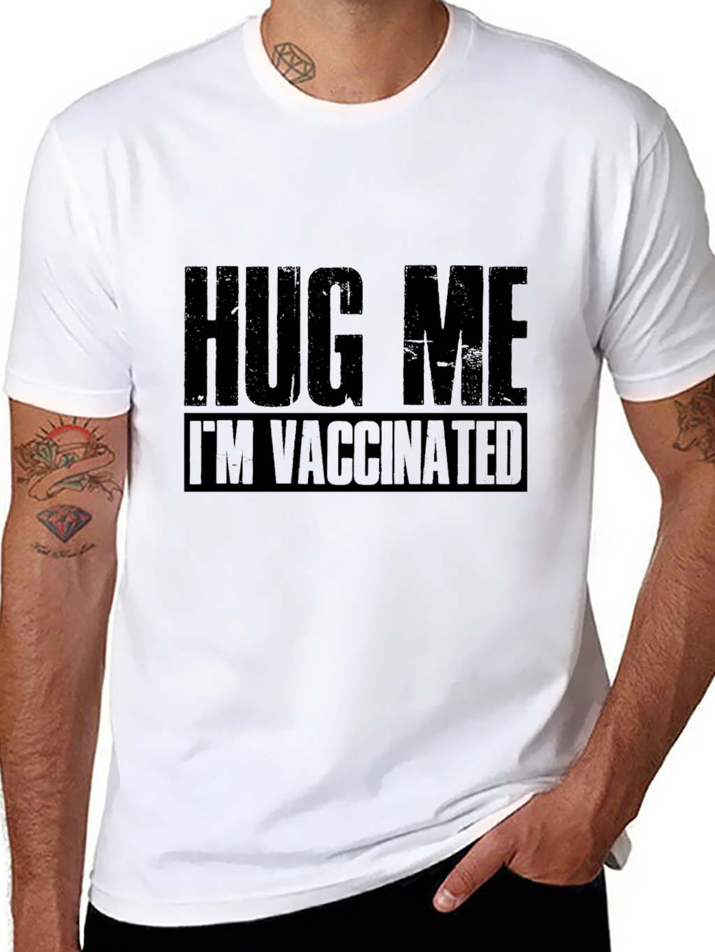 Hug Me Im Vaccinated T-Shirt