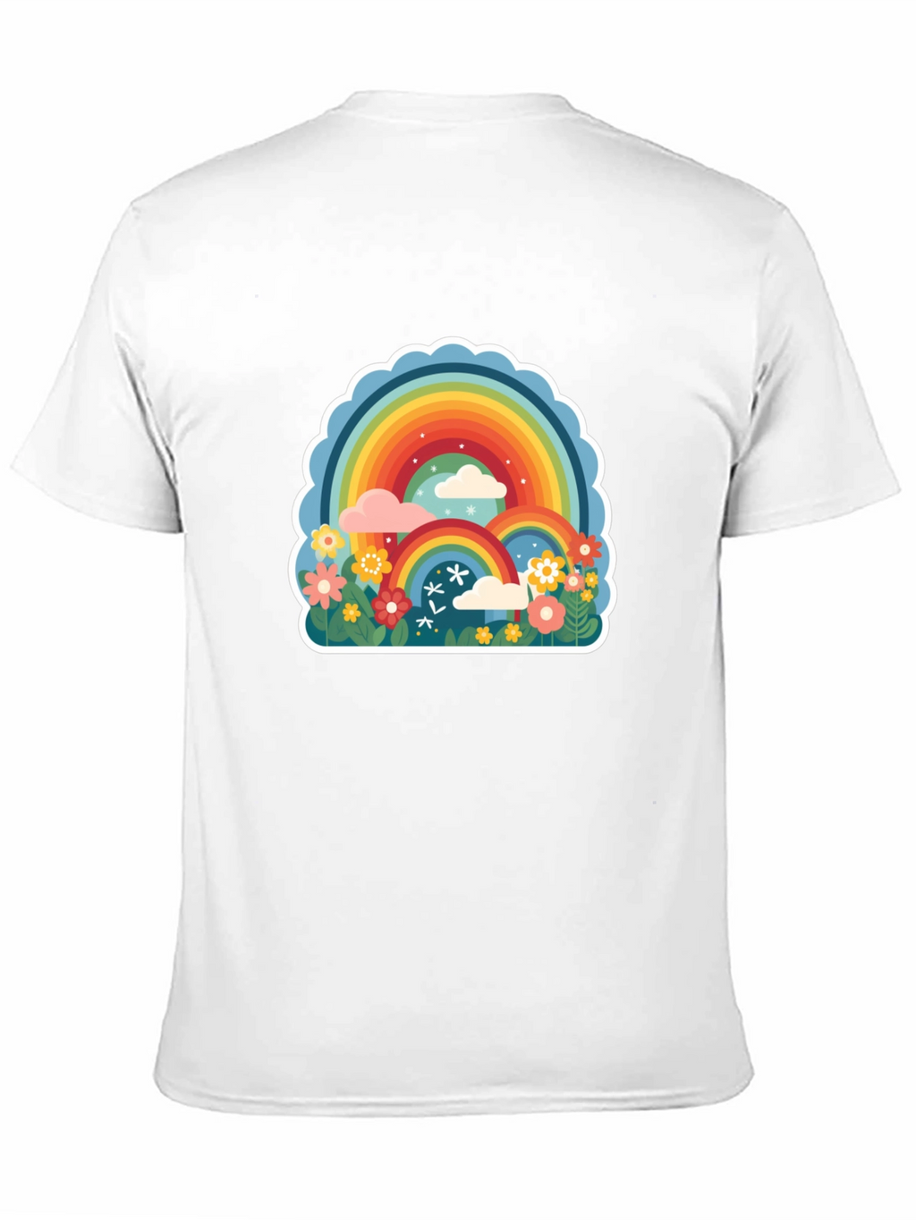 Rainbow Fields Graphic Tee - Comfort Fit