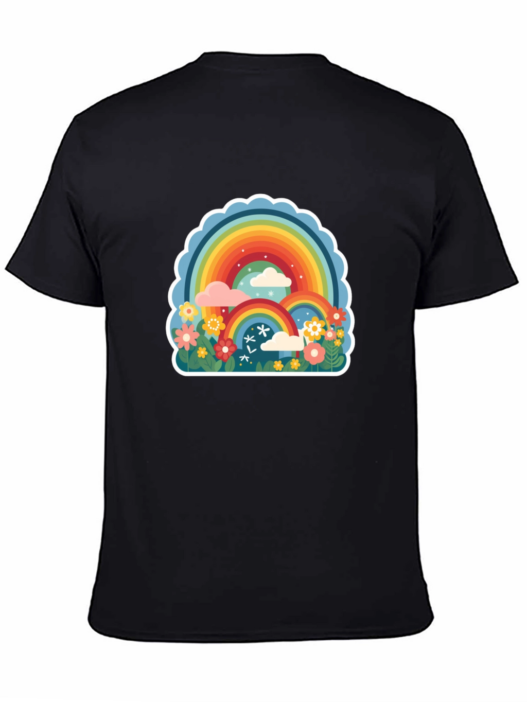 Rainbow Fields Graphic Tee - Comfort Fit