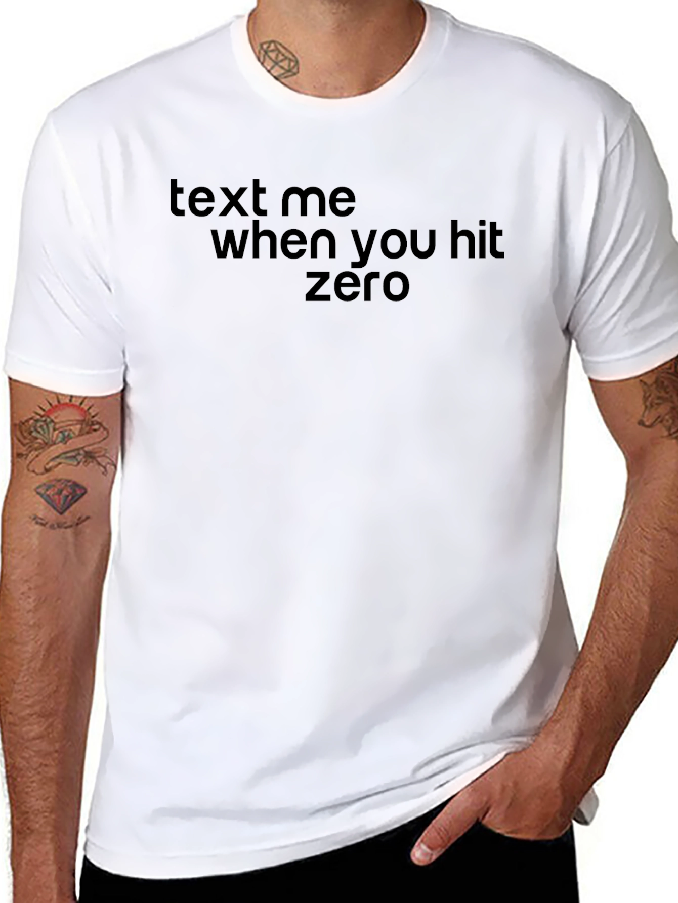Text Me When You Hit Zero T-Shirt