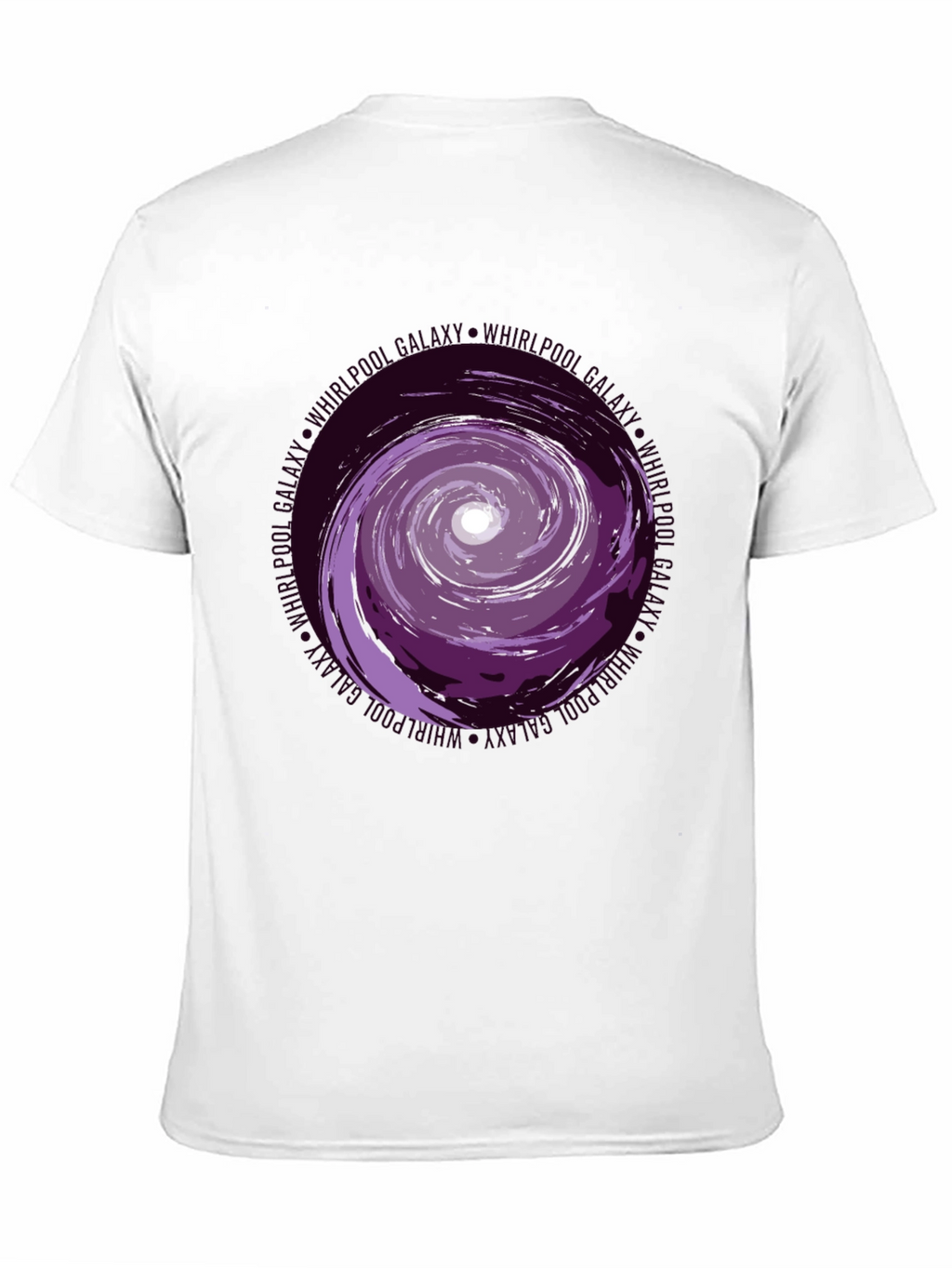 Whirlpool Galaxy Graphic Tee - Black