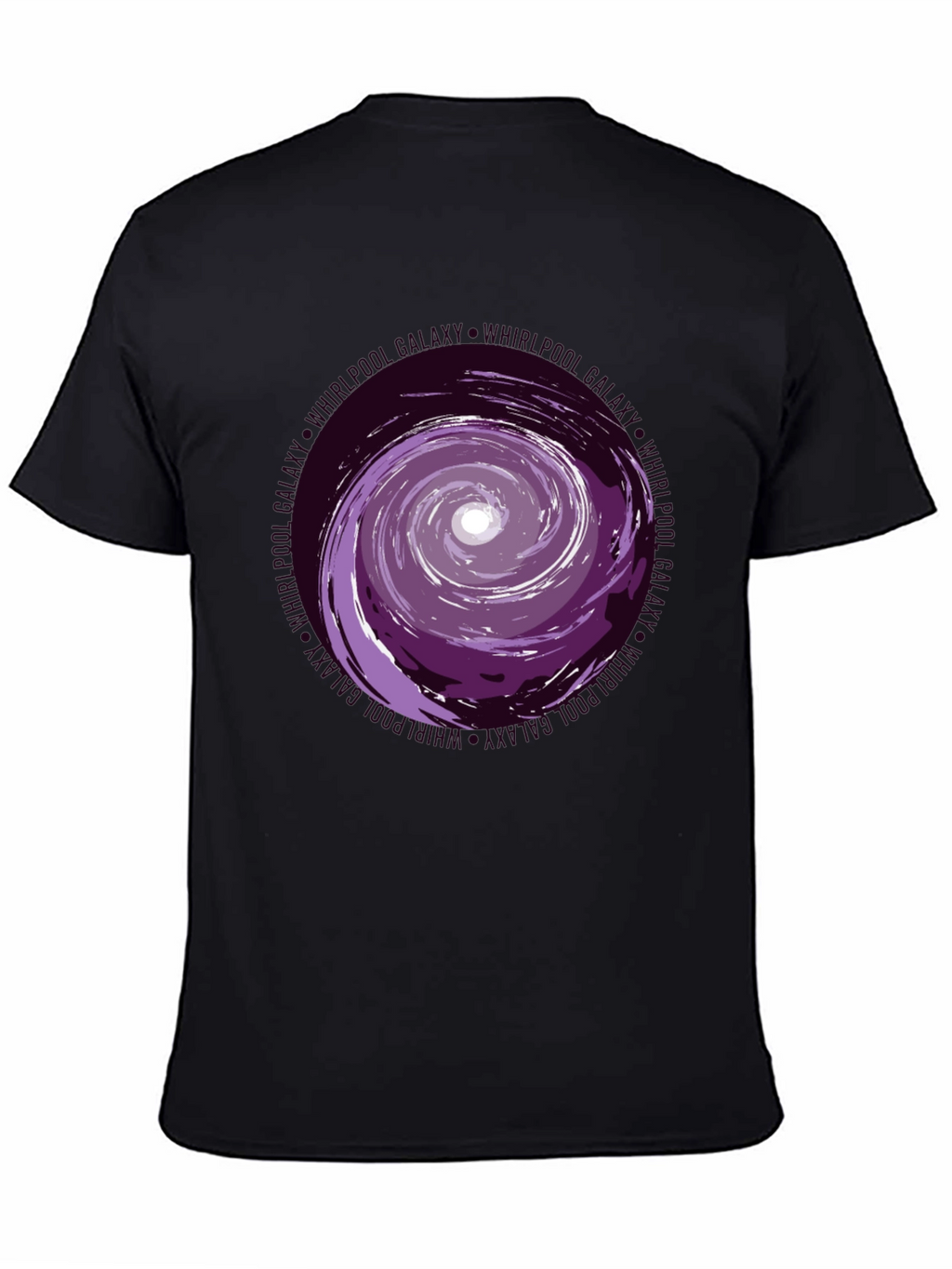 Whirlpool Galaxy Graphic Tee - Black