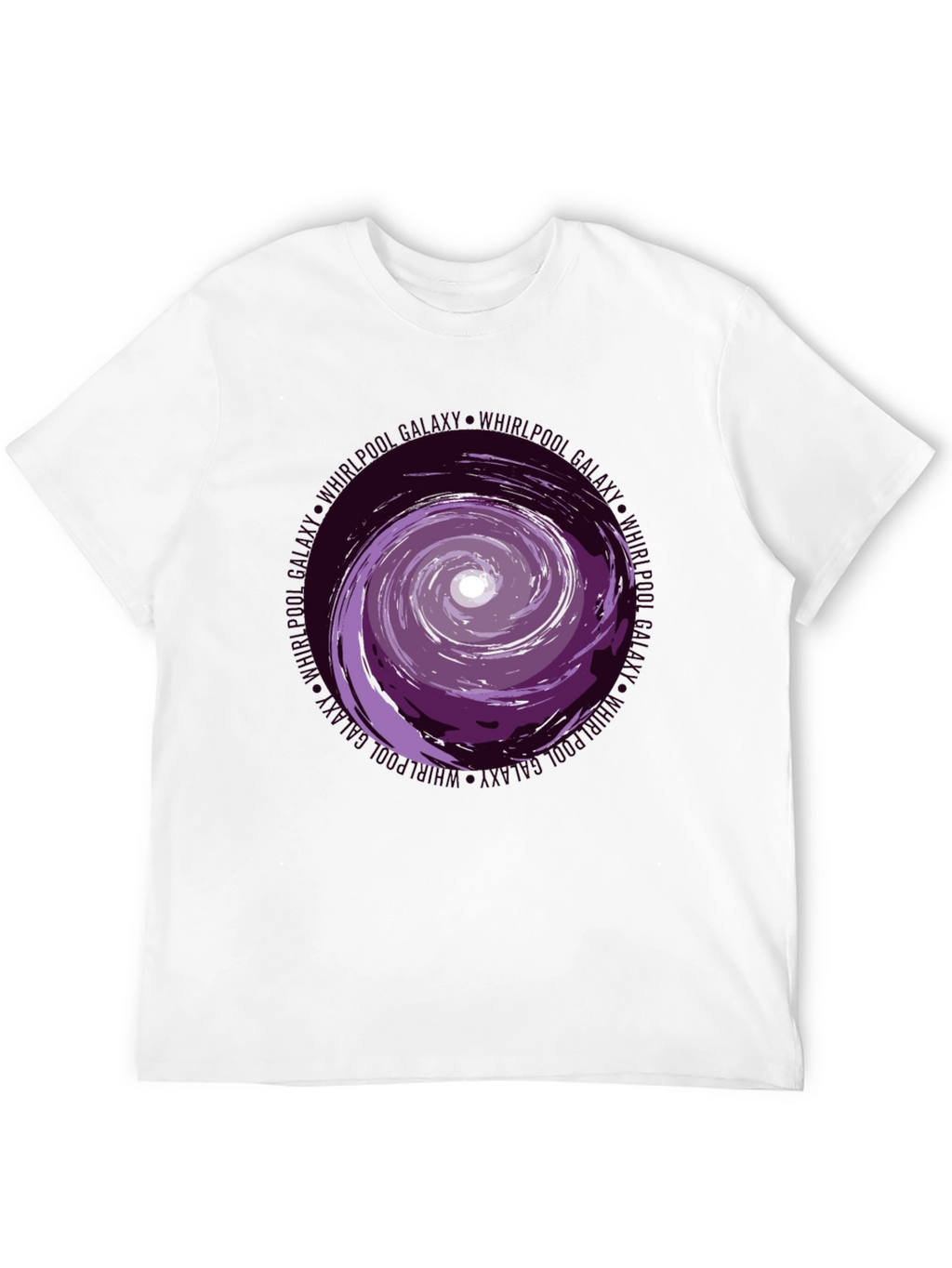 Whirlpool Galaxy Graphic Tee - Black