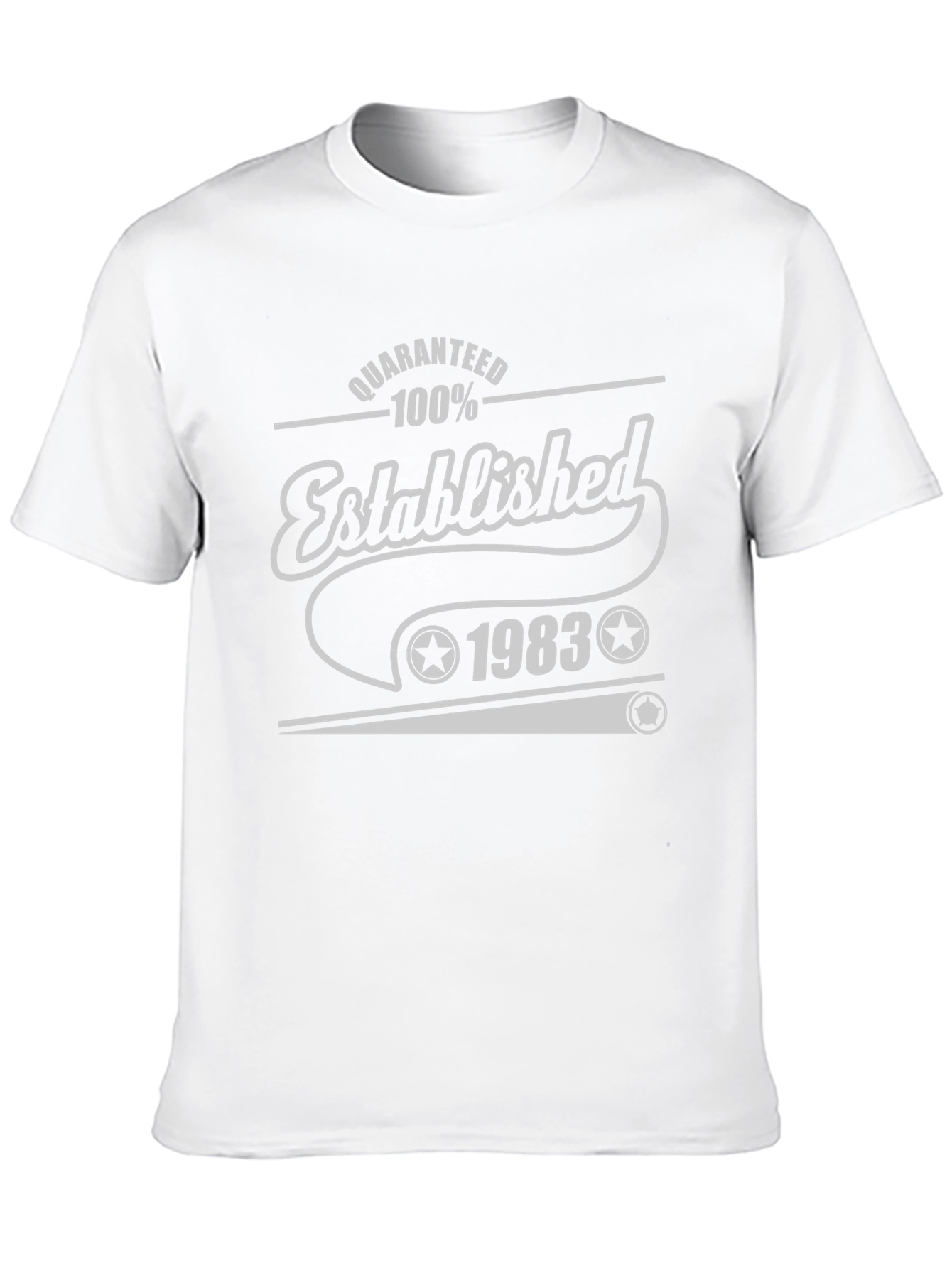 Established 1983 Graphic Tee - Black