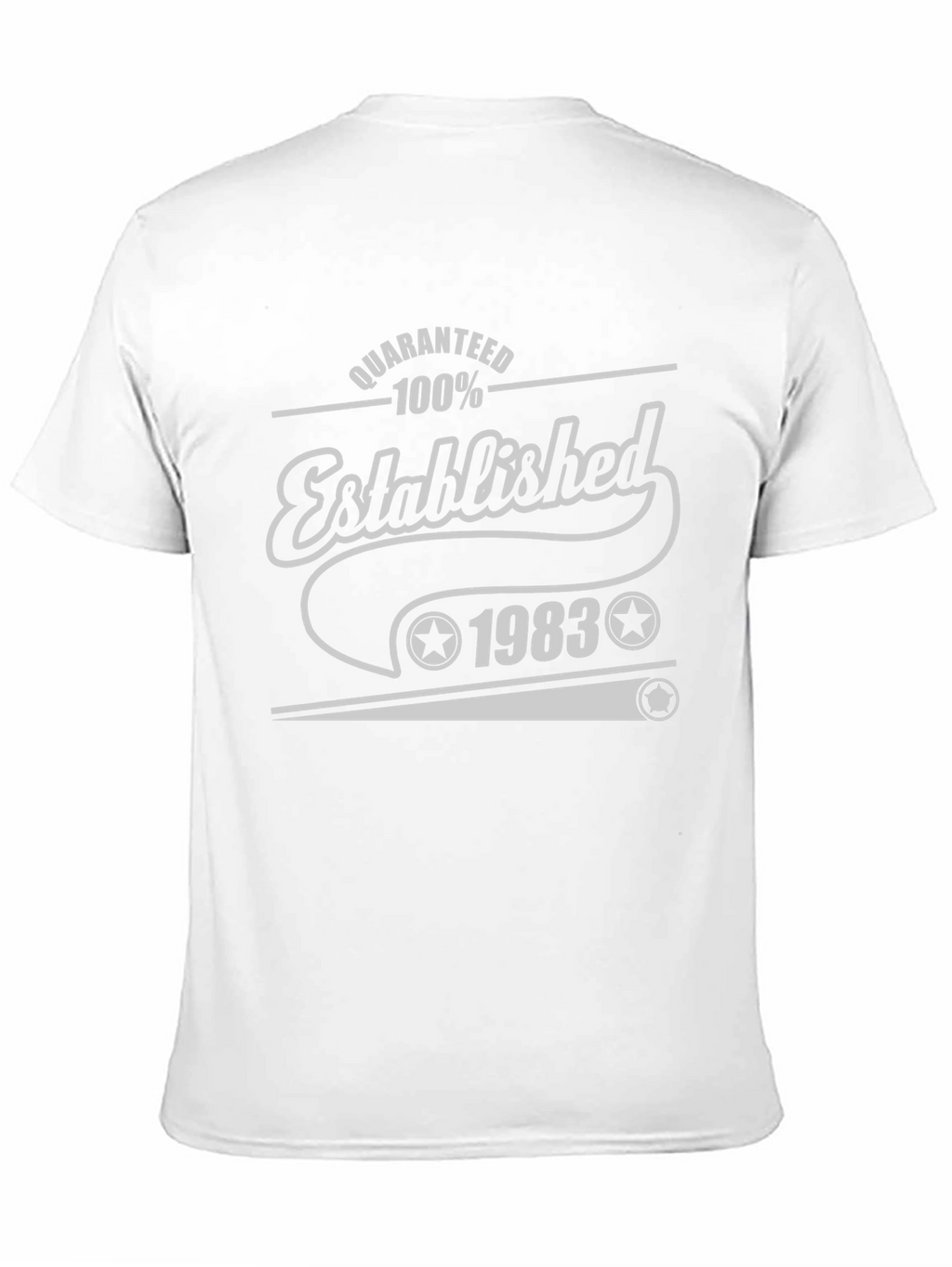 Established 1983 Graphic Tee - Black