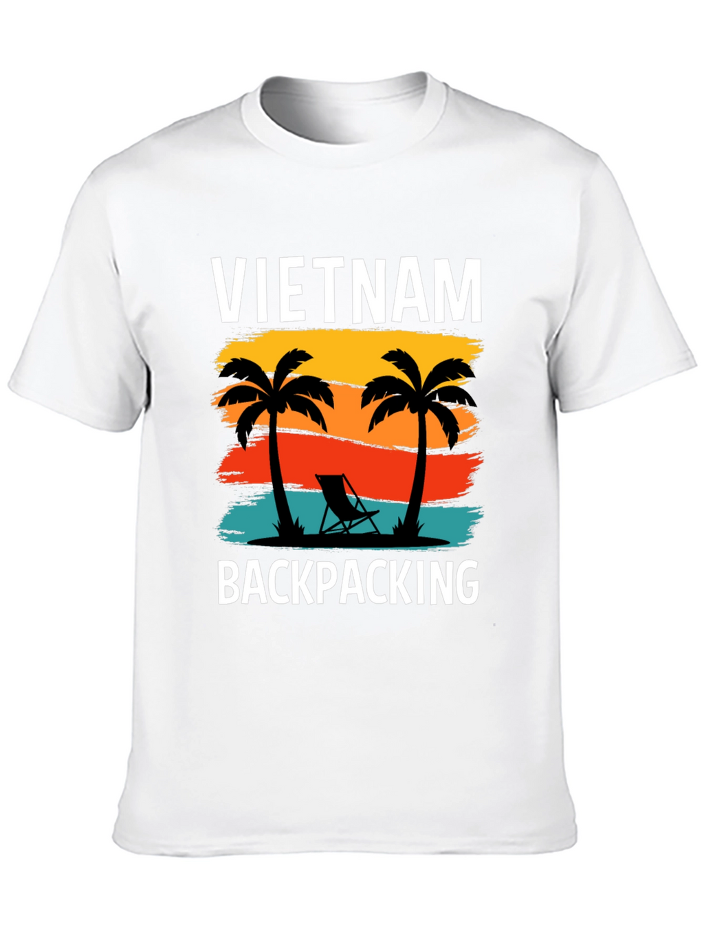 Vietnam Backpacking Graphic T-Shirt