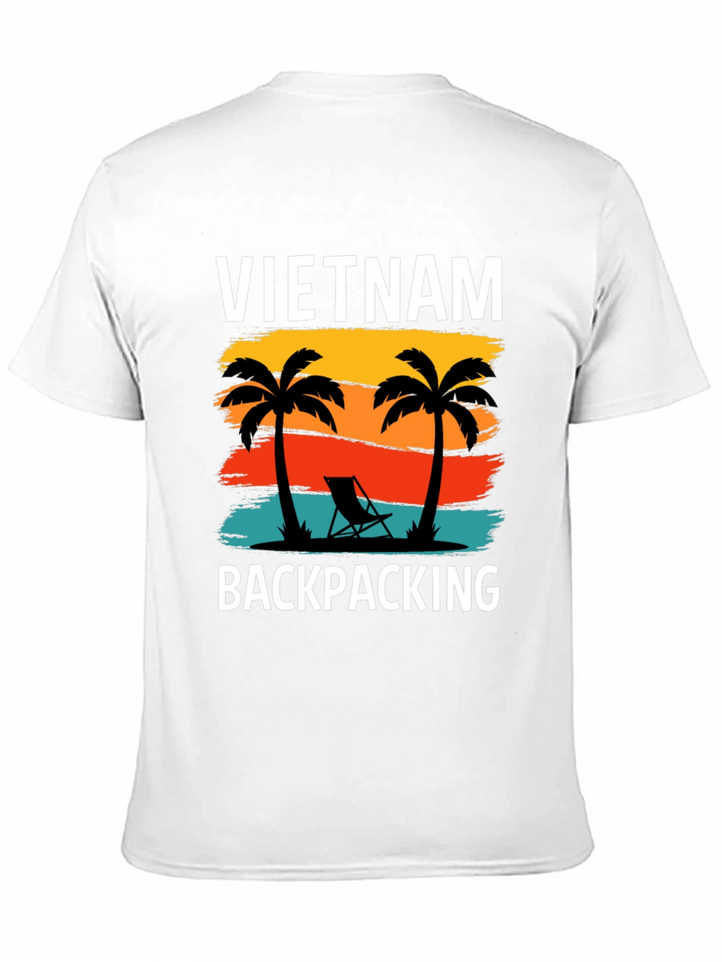 Vietnam Backpacking Graphic T-Shirt