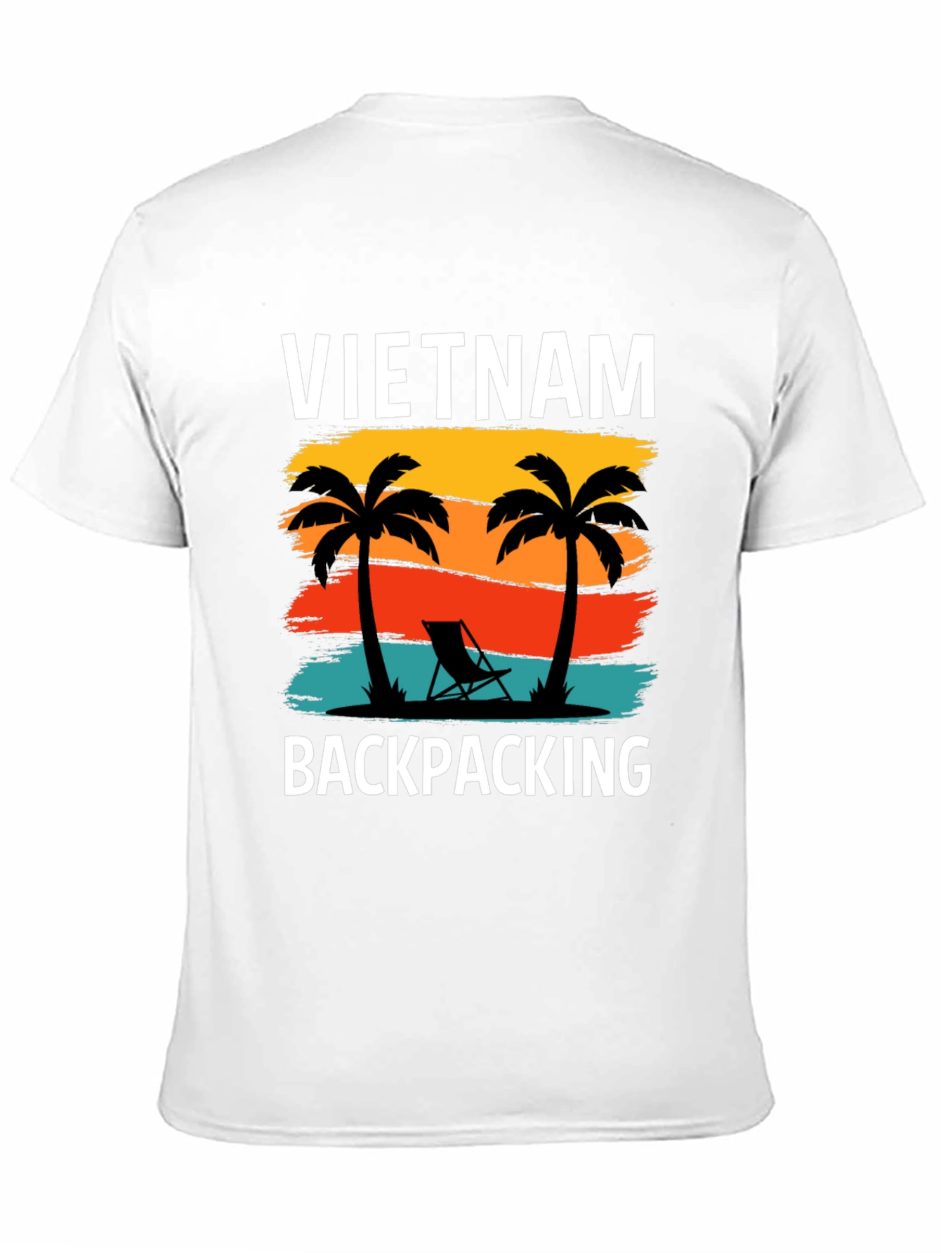 Vietnam Backpacking Graphic T-Shirt