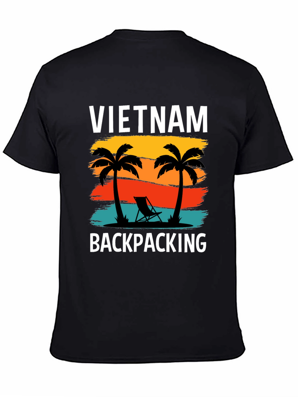 Vietnam Backpacking Graphic T-Shirt