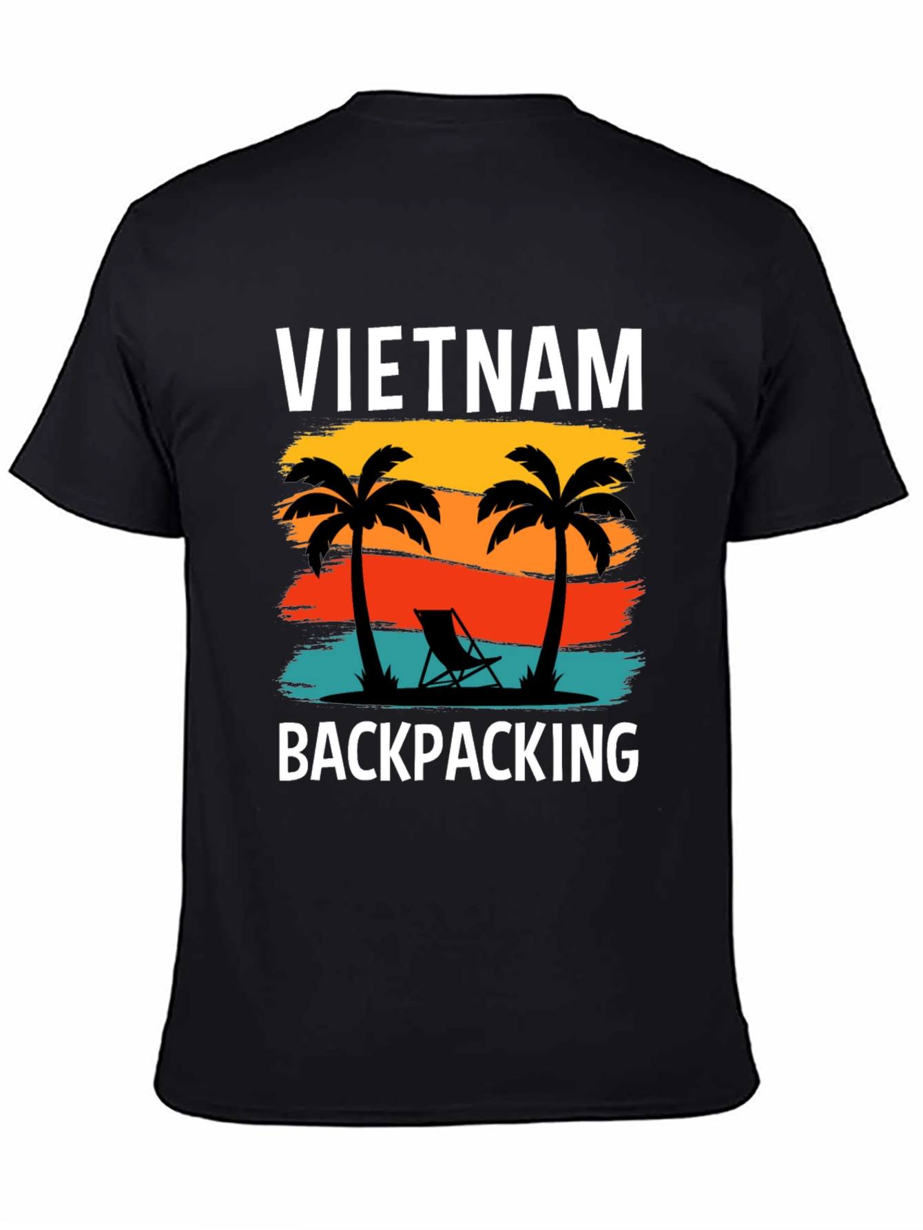 Vietnam Backpacking Graphic T-Shirt