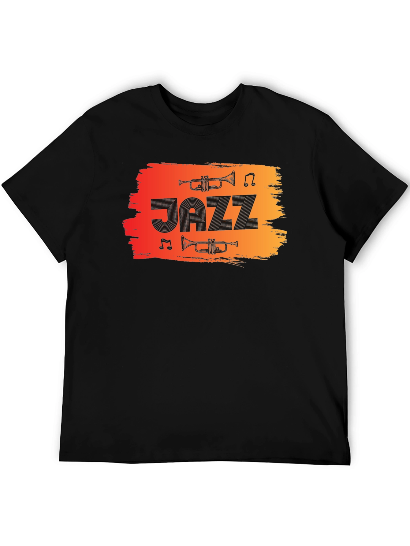 JAZZ Music Black T-Shirt