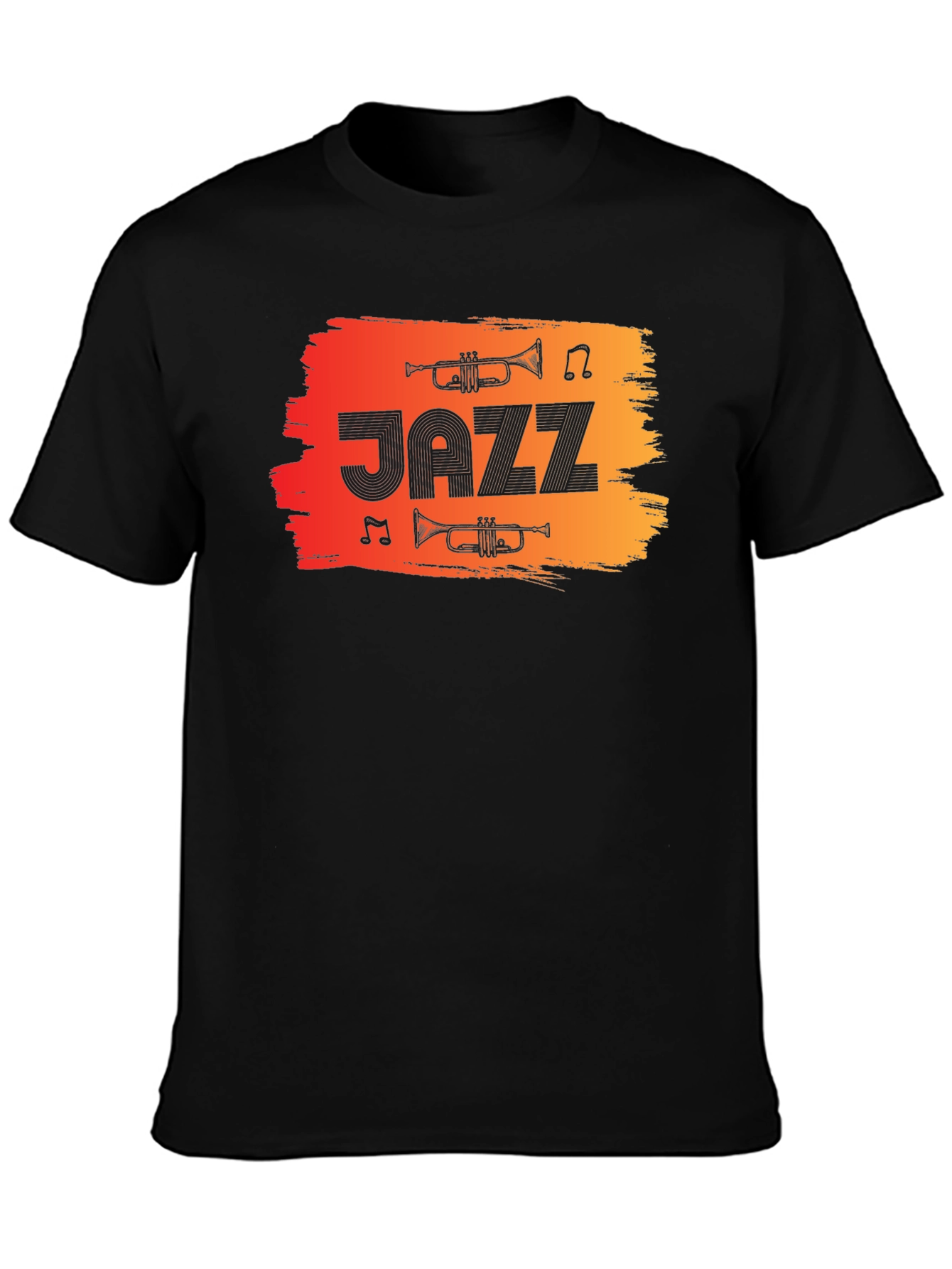 JAZZ Music Black T-Shirt