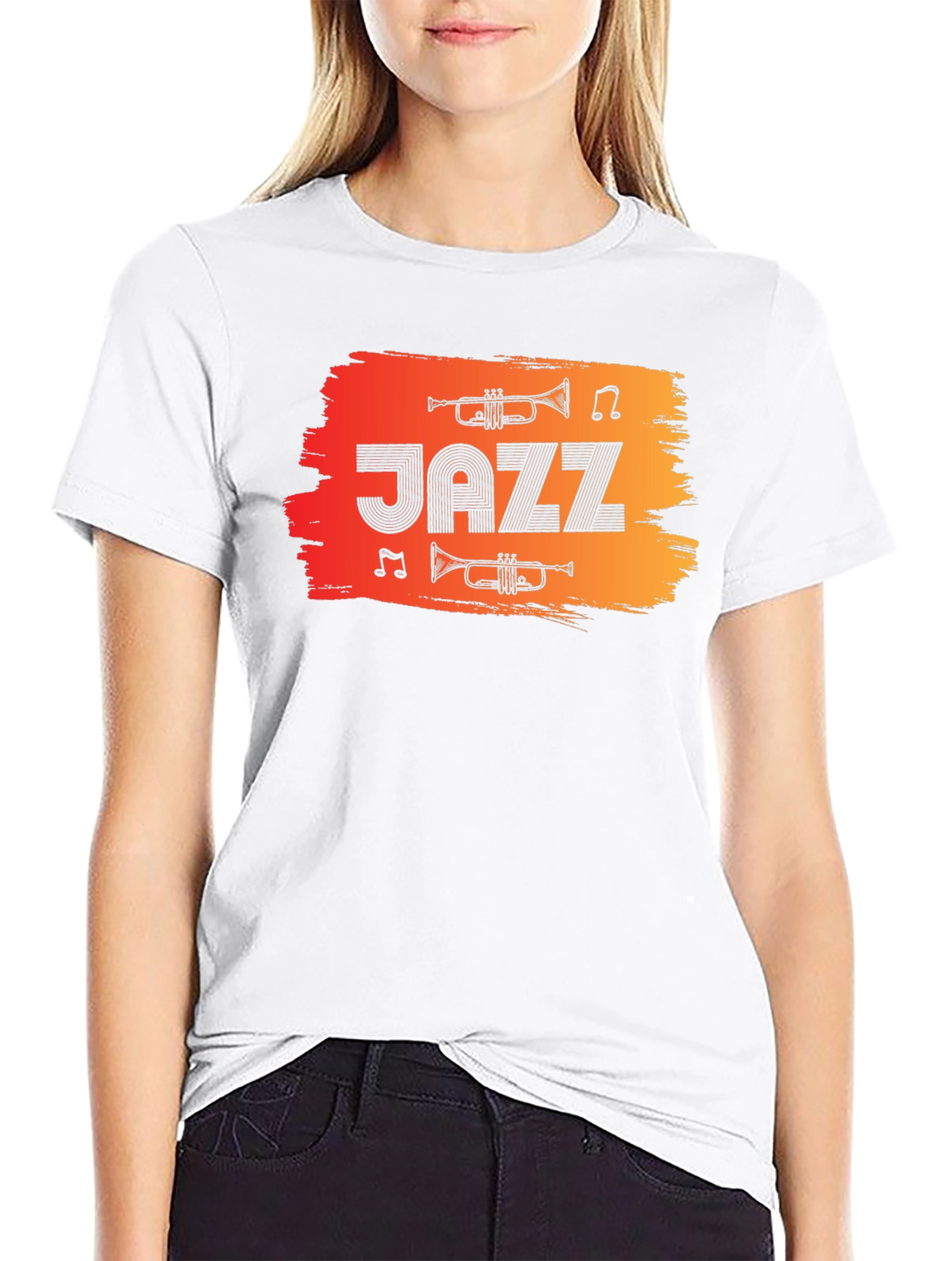 JAZZ Music Black T-Shirt