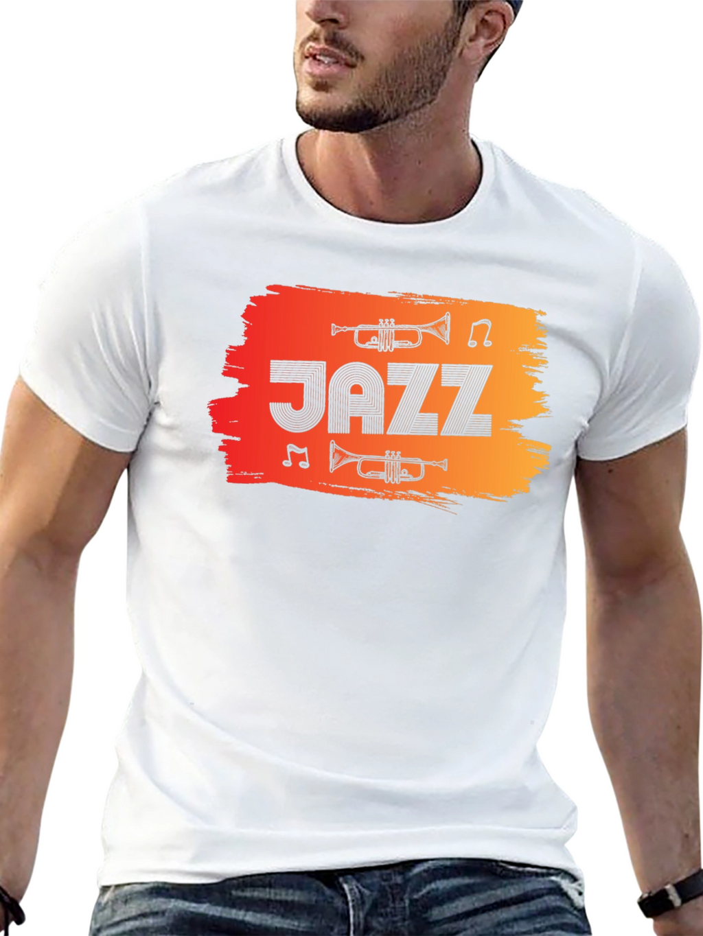 JAZZ Music Black T-Shirt
