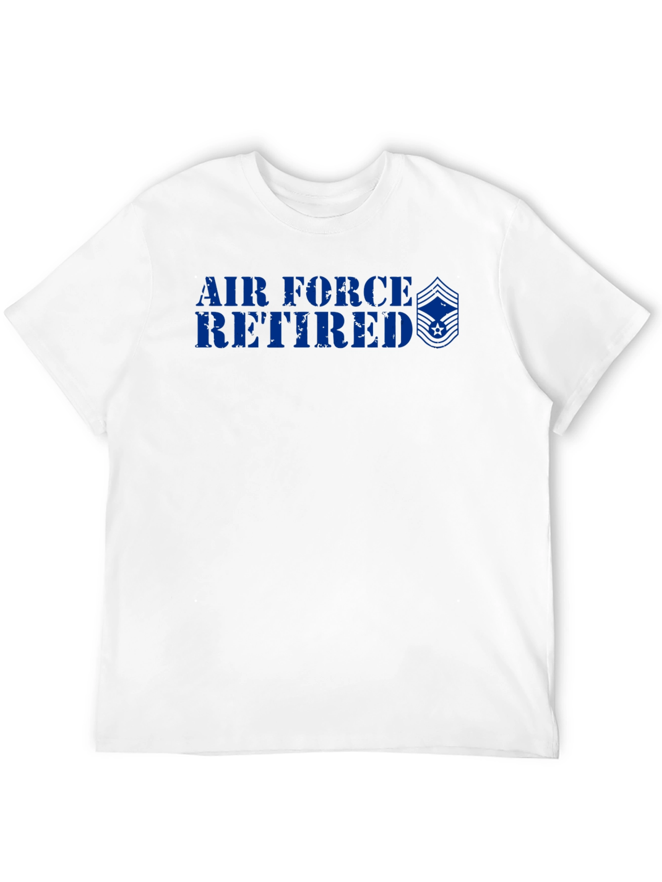 Air Force Retired Graphic T-Shirt - Black