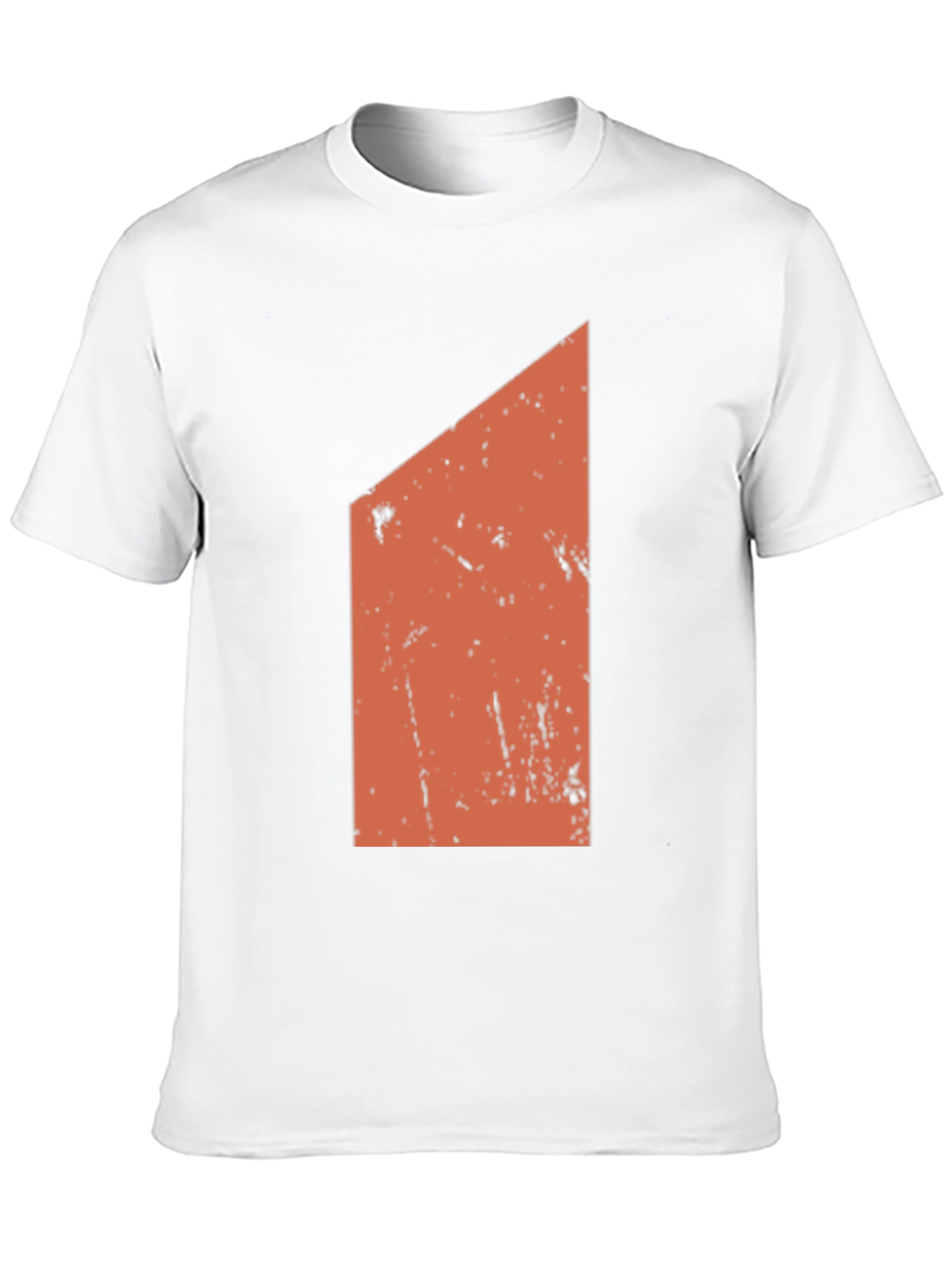 Geometric Graphic Print Black T-Shirt
