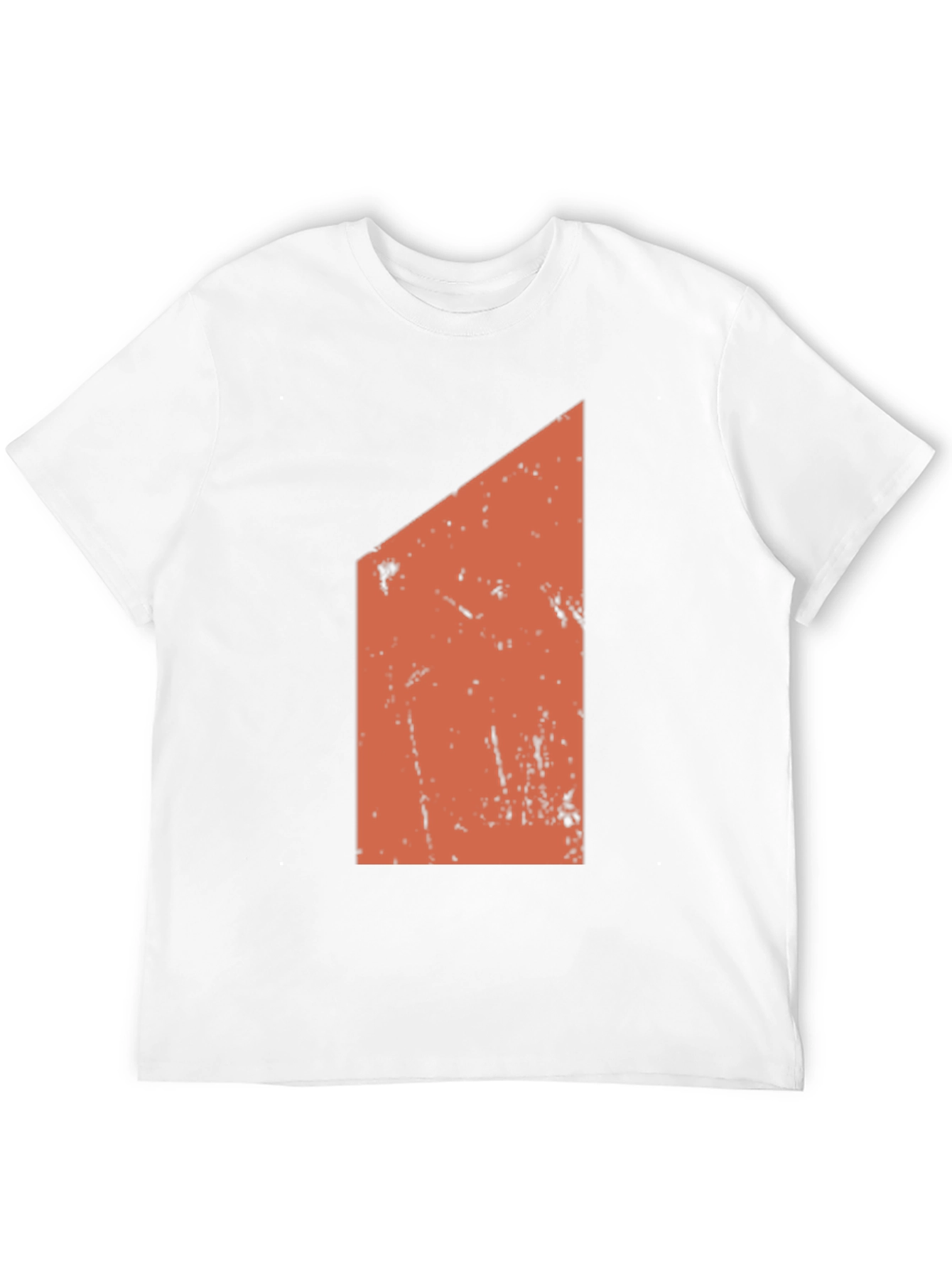 Geometric Graphic Print Black T-Shirt