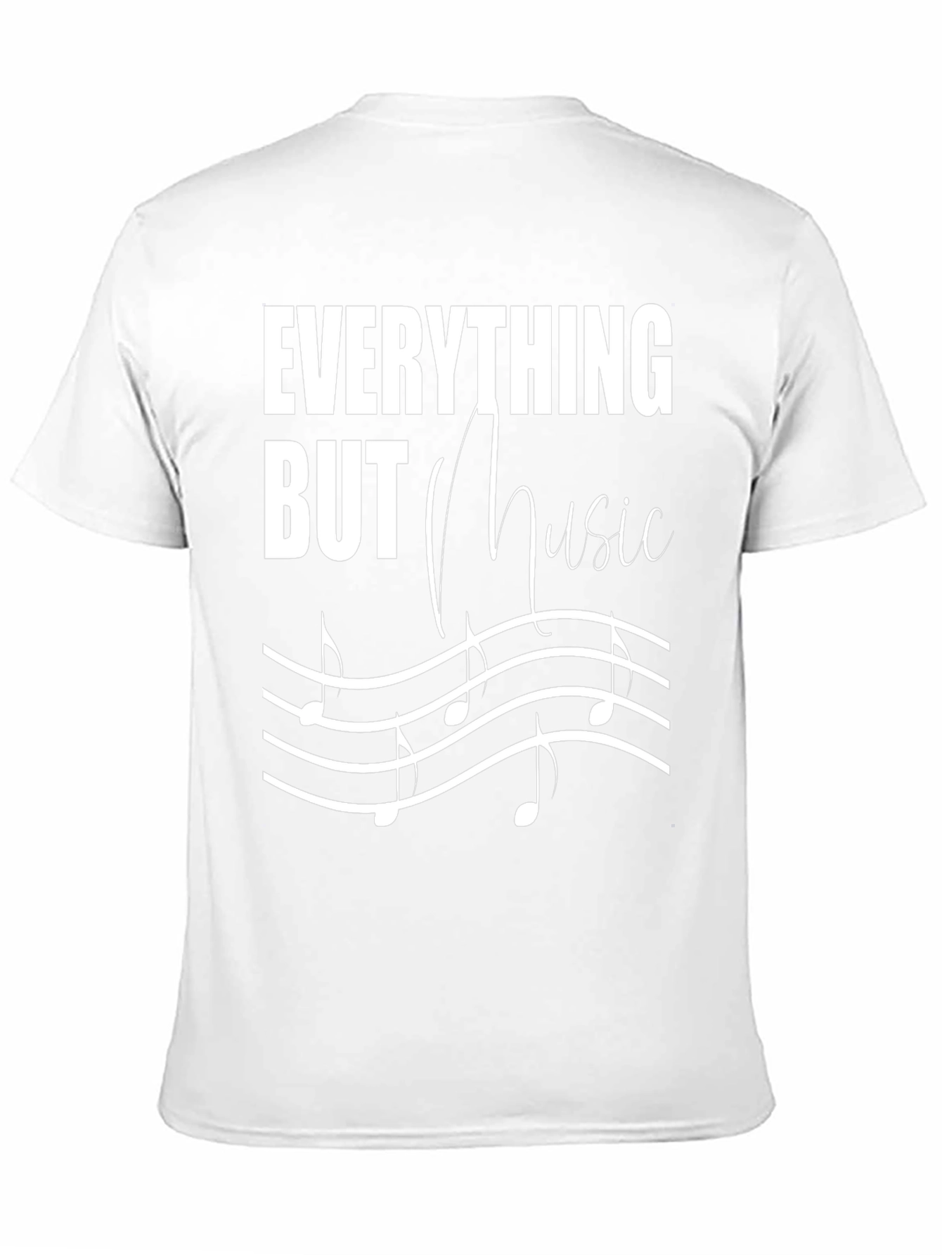 Everything But Music Mens T-Shirt