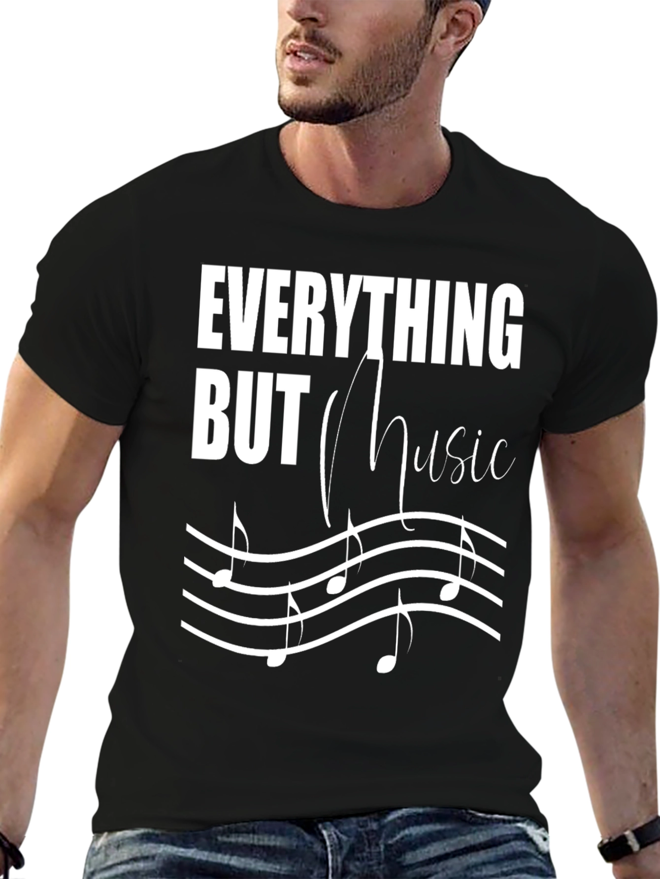 Everything But Music Mens T-Shirt