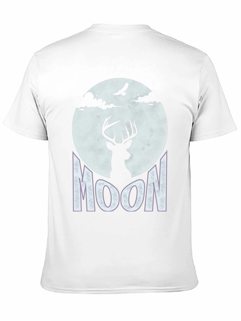 Deer Moon Graphic Tee - Nature Inspired T-Shirt