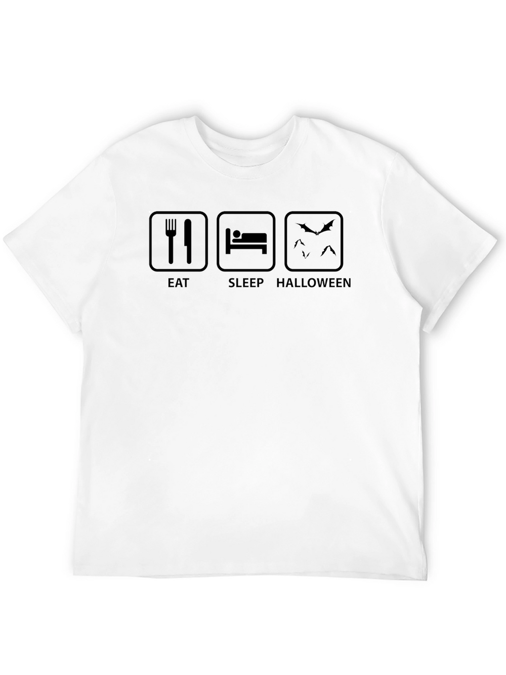 Eat Sleep Halloween T-Shirt - Funny Halloween Tee