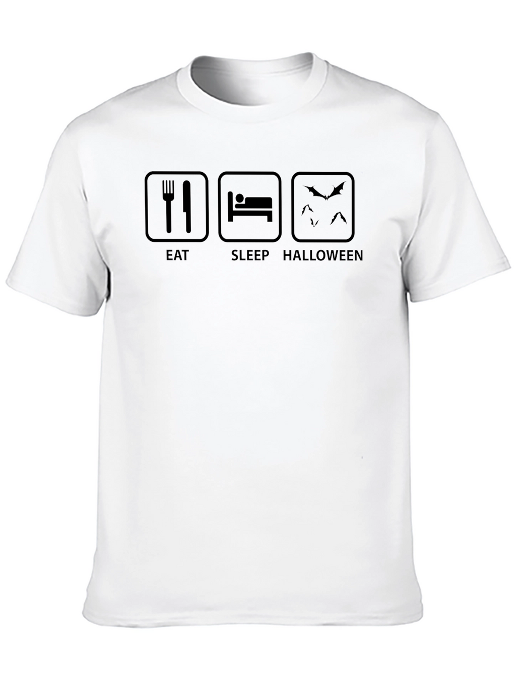 Eat Sleep Halloween T-Shirt - Funny Halloween Tee