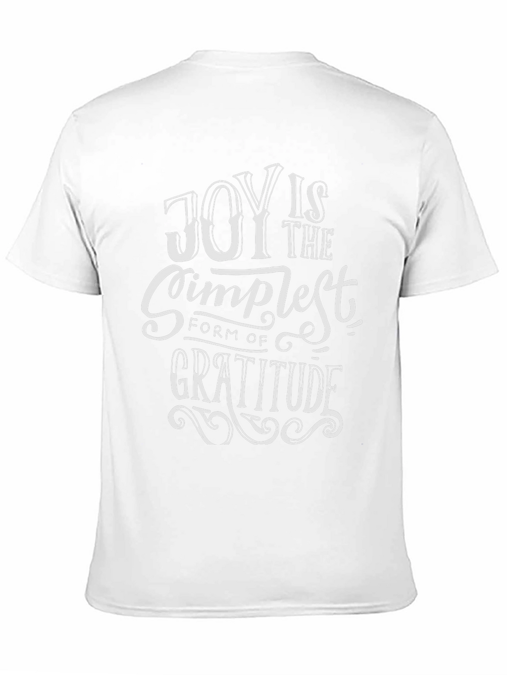 Joy is Gratitude T-Shirt - Stylish Graphic Tee