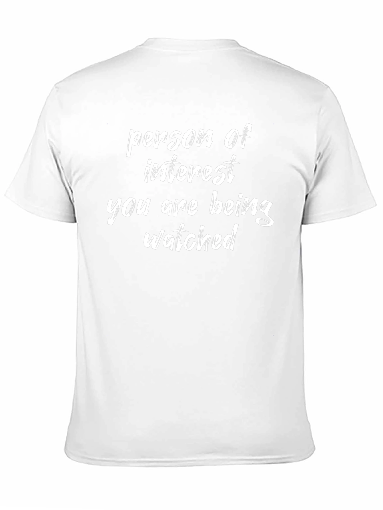 Person of Interest Black T-Shirt