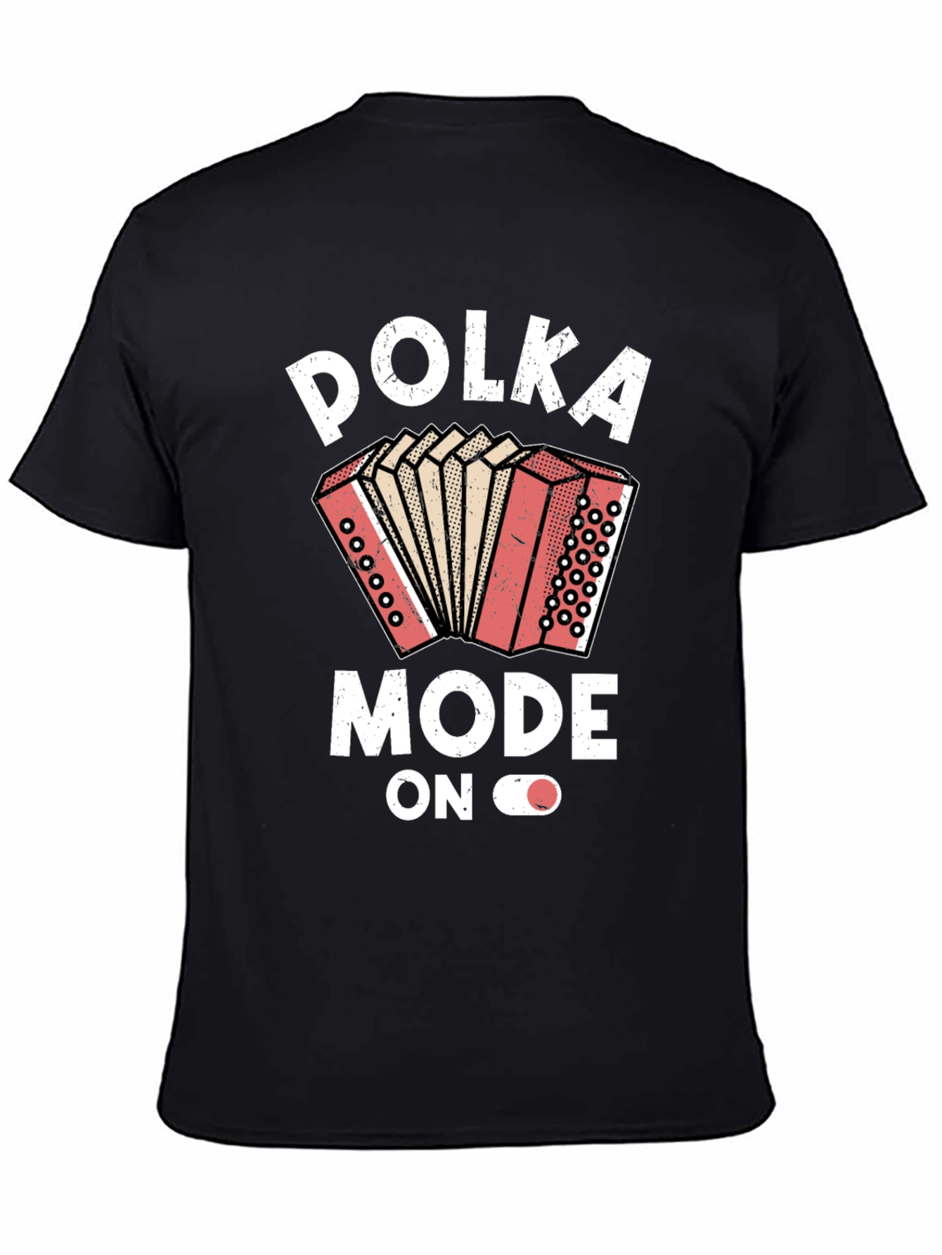 Polka Mode On Graphic T-Shirt