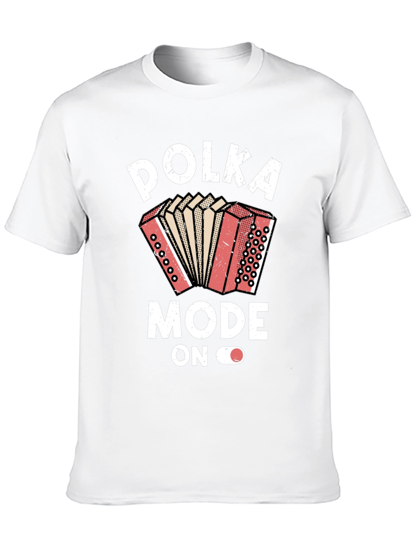 Polka Mode On Graphic T-Shirt