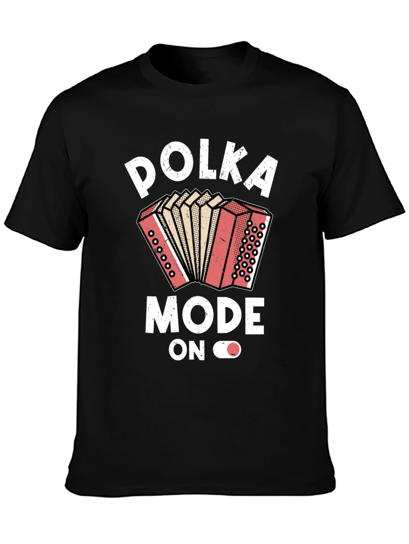 Polka Mode On Graphic T-Shirt