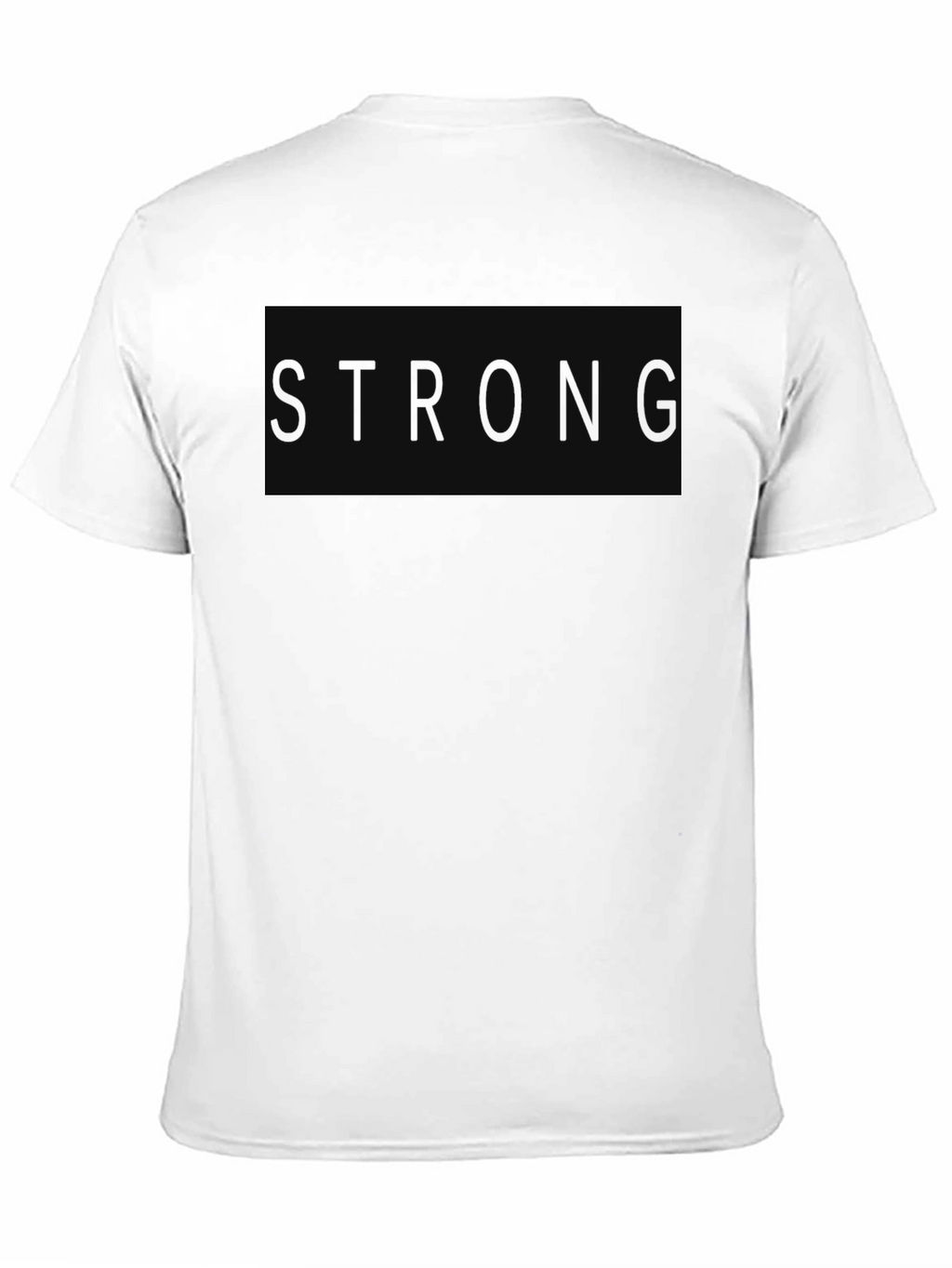 Black Strong Graphic T-Shirt