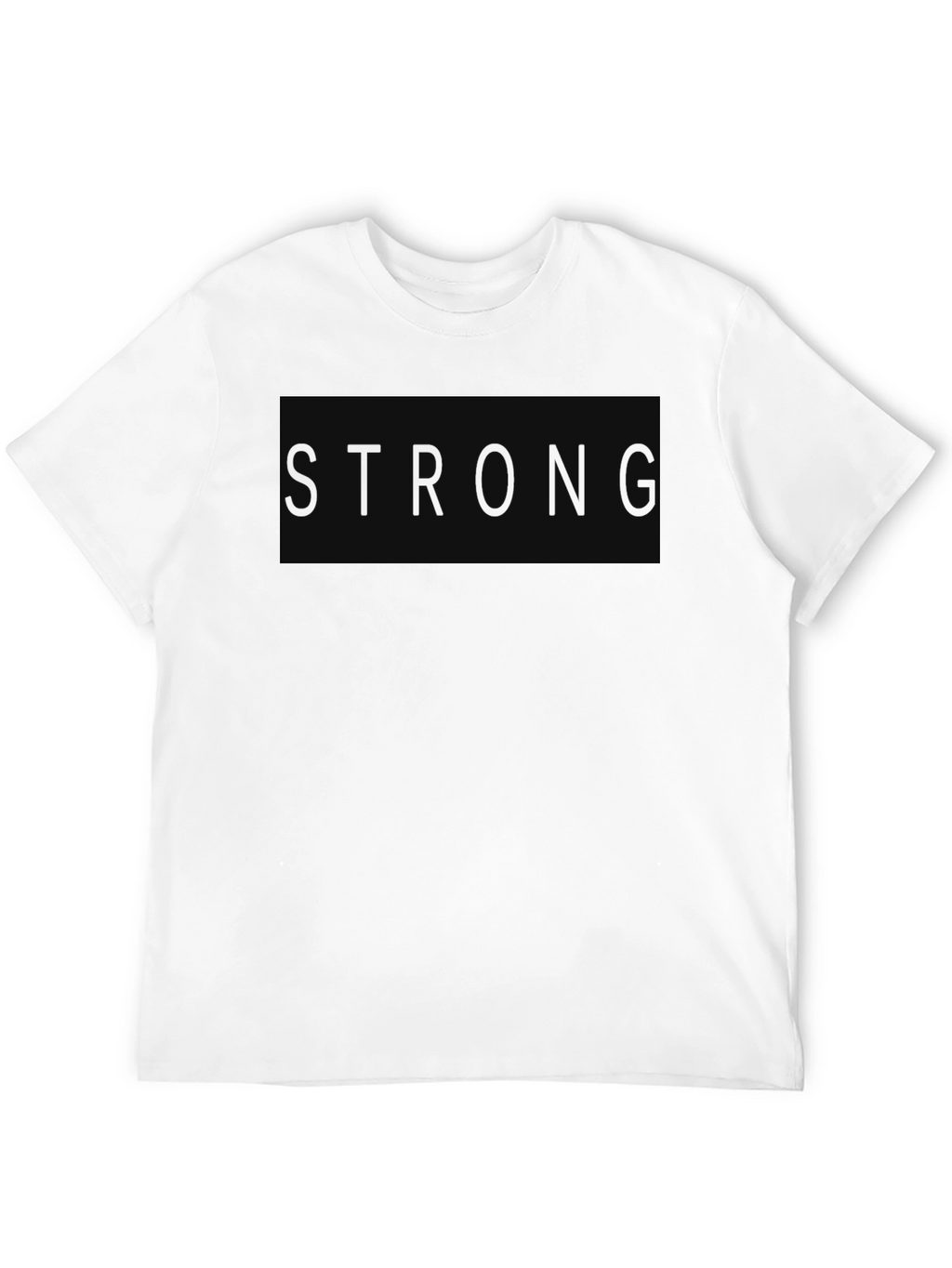 Black Strong Graphic T-Shirt