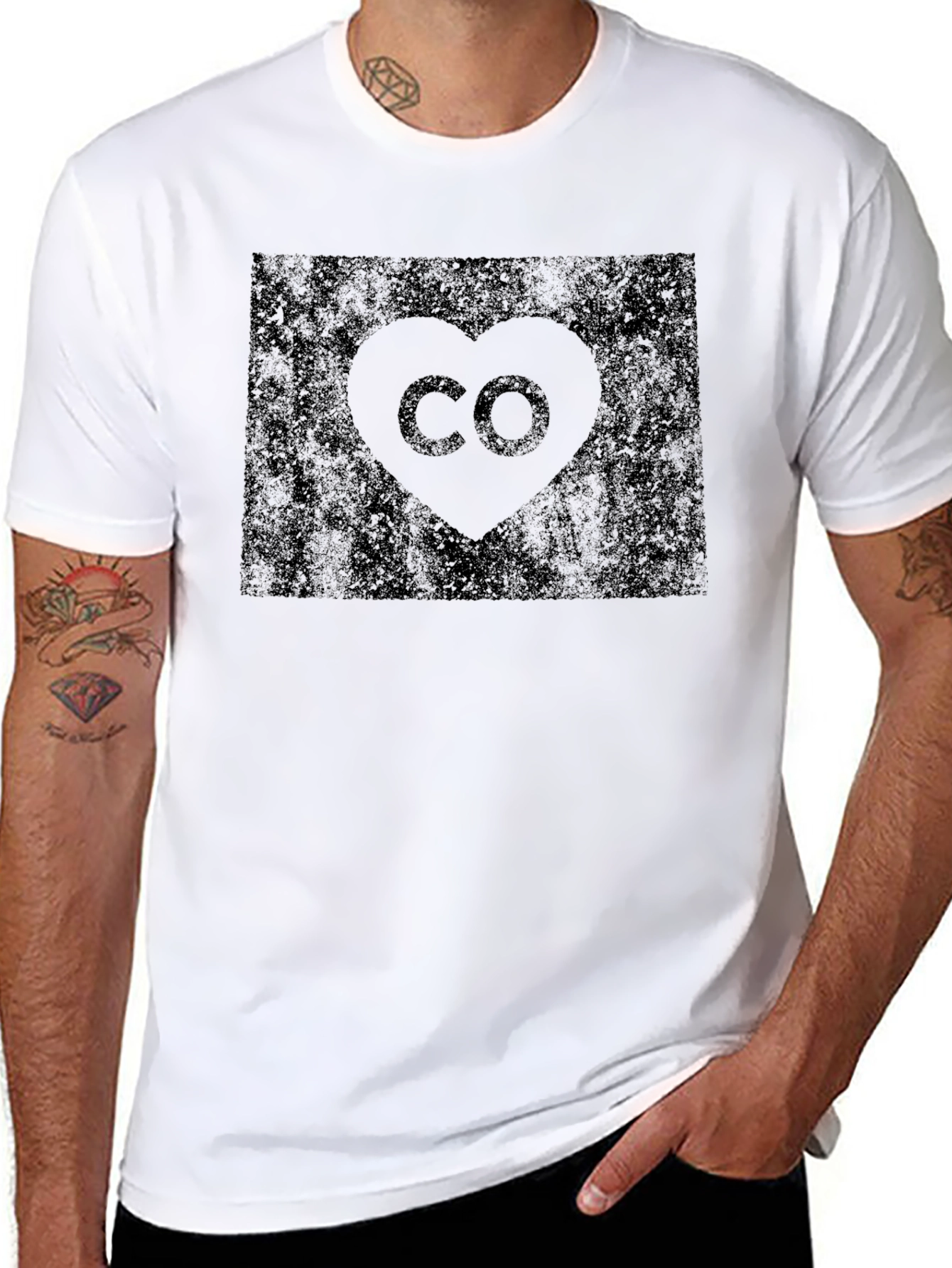 Colorado Heart State Pride Graphic Tee - Unisex