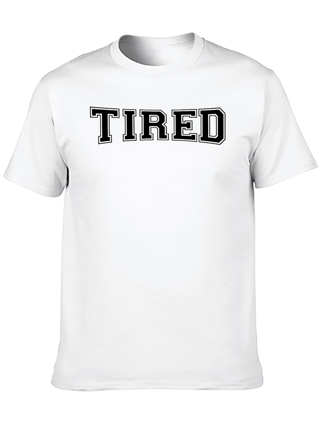 Tired Black T-Shirt - Classic Style