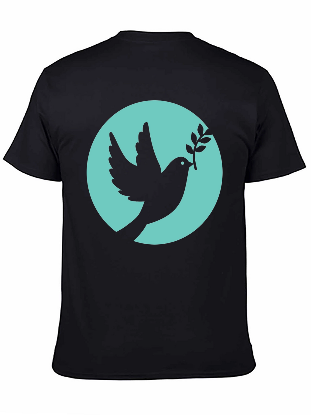 Peace Dove Black T-Shirt