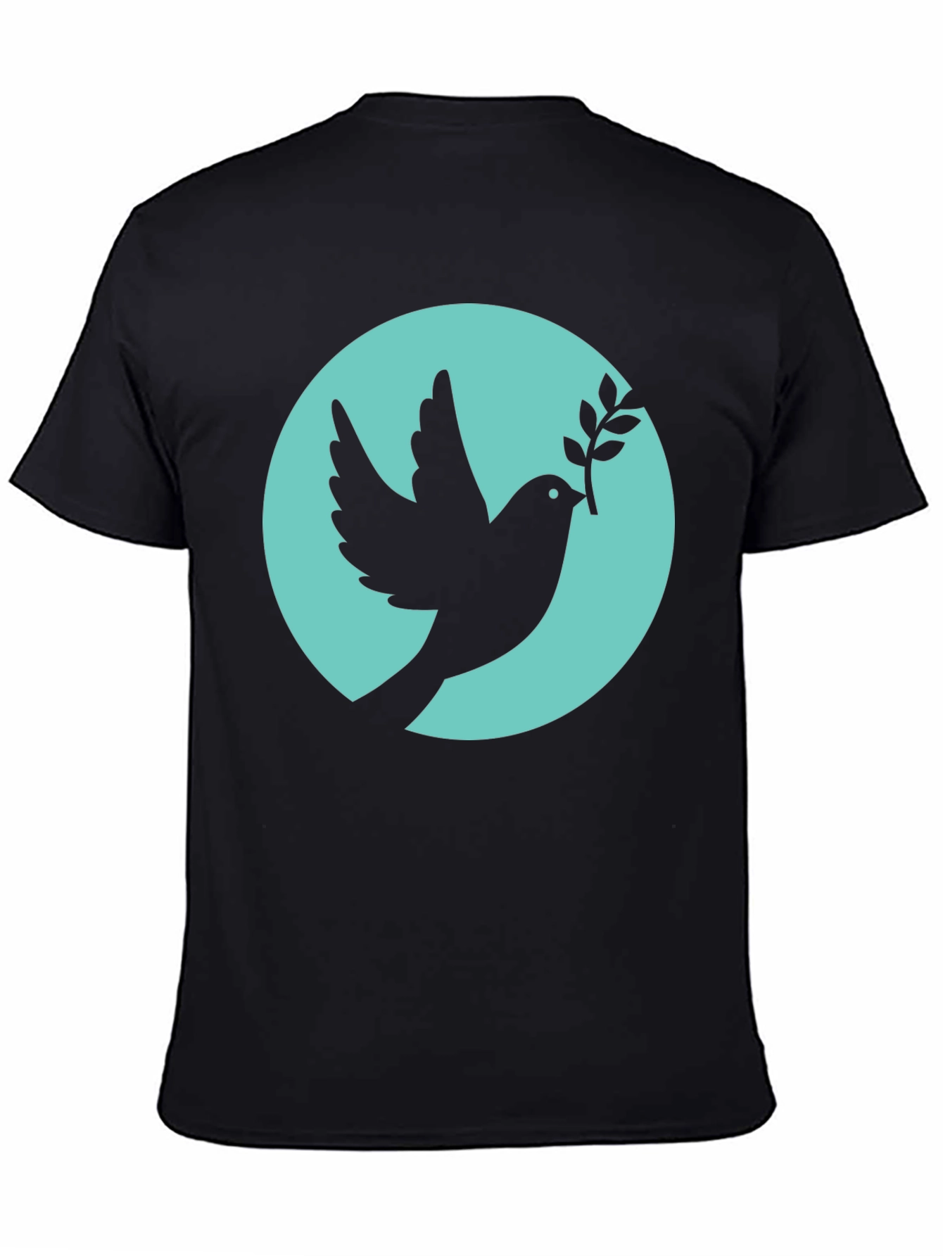 Peace Dove Black T-Shirt