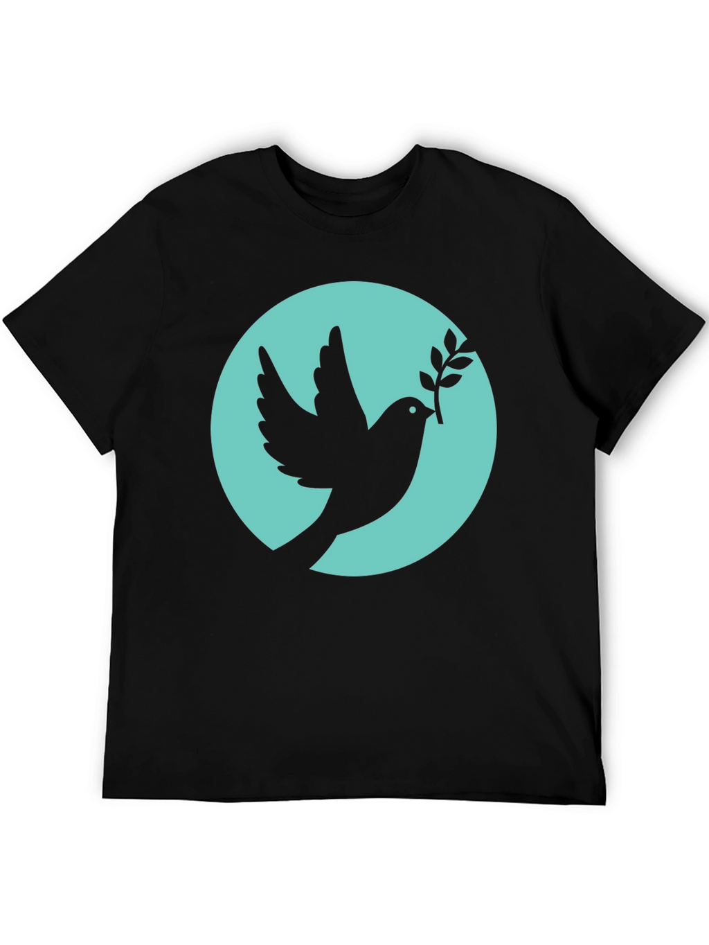 Peace Dove Black T-Shirt