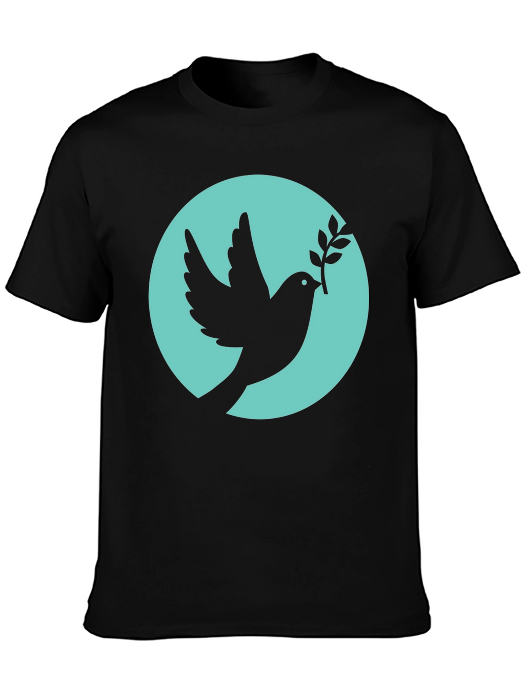 Peace Dove Black T-Shirt