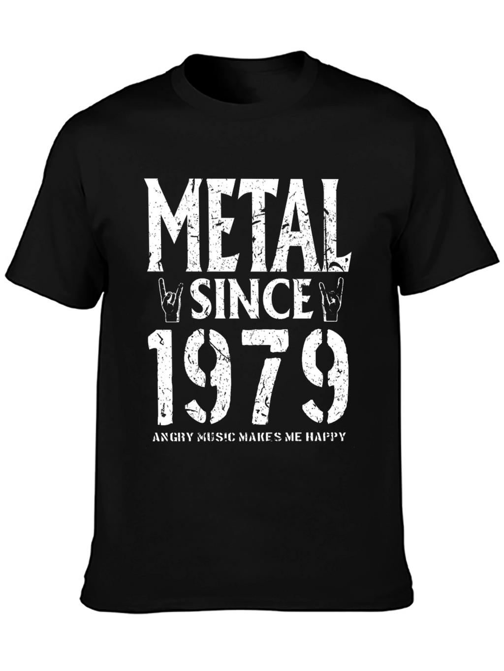 Metal Since 1979 Black T-Shirt