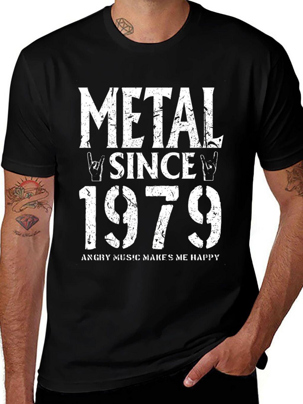 Metal Since 1979 Black T-Shirt