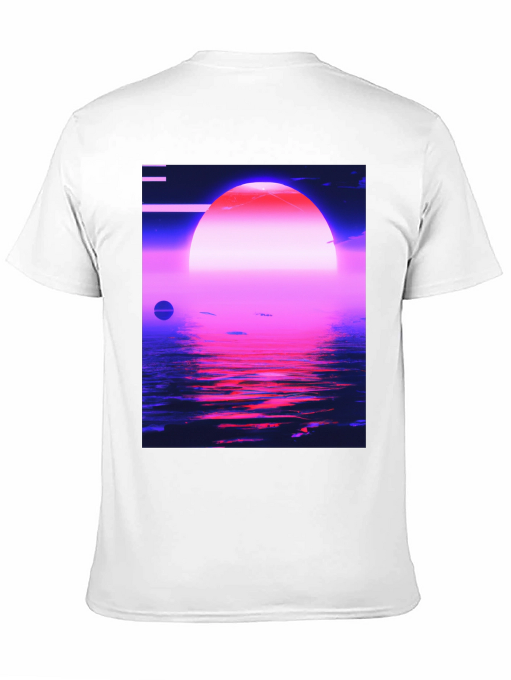 Synthwave Sunset T-Shirt - Retro 80s Aesthetic