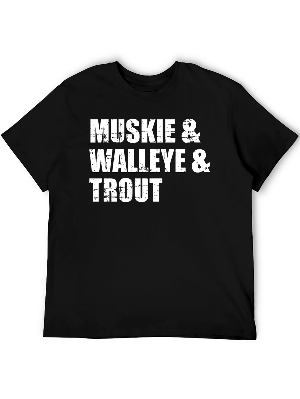 Muskie Walleye Trout Fishing T-Shirt